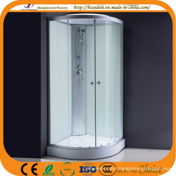 White Painted Glass Simple Shower Room (ADL-8603)